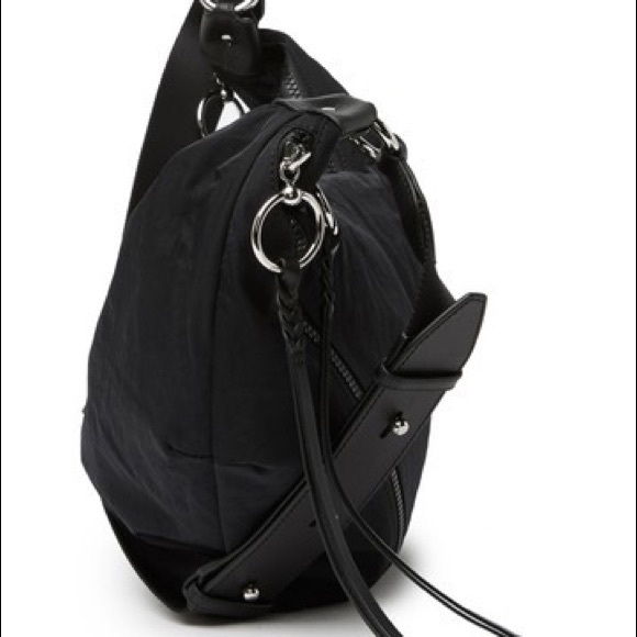 Rebecc Minkoff Nylon hobo black bag new - Picture 4 of 5
